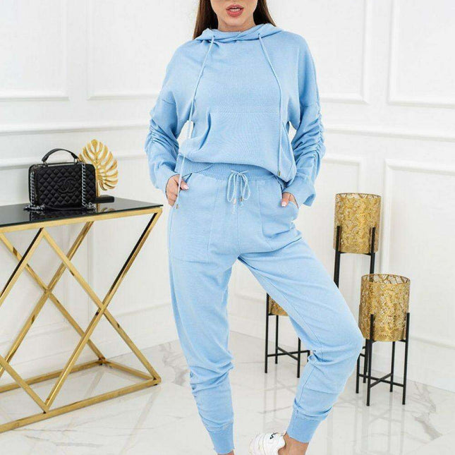 Lounge Ready Knit Tracksuit Ensemble - Très Elite