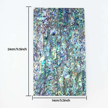 Luminous Iridescent Abalone Celluloid Guitar Head Veneer Sheet for Luthiers - 1PC Inlay Strips..