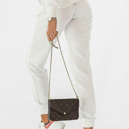 Luxe Cotton Sweatpants Trendy Joggers For Everyday Comfort - Très Elite