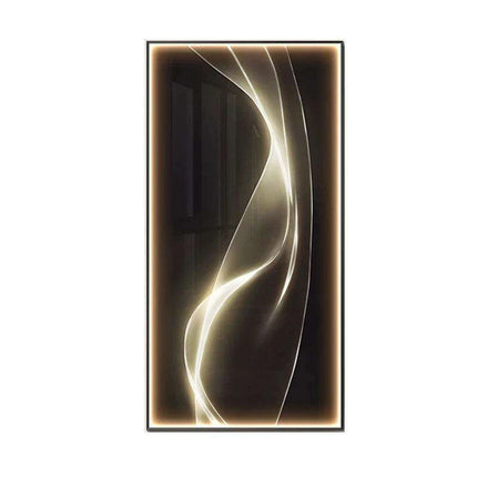 Luxe Crystal and Aluminum LED Wall Sconce with Porcelain Detailing..