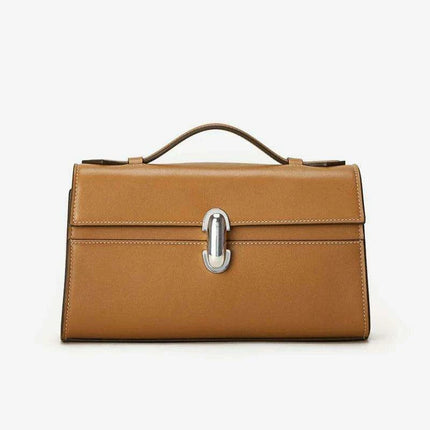 Luxe Genuine Leather Women's Satchel Handbag - Très Elite