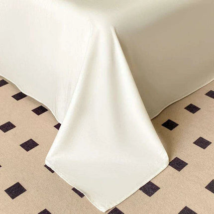 Luxe Korean Princess Lace Ruffle Bedding Ensemble with Duvet Cover, Bed Sheet, Skirt, and Pillowcases - Très Elite