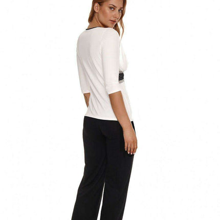Luxe Lace-Accented Sleepwear Set - Très Elite