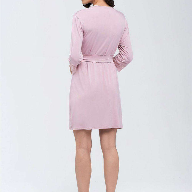 Luxe Lace Morning Bliss Robe - Très Elite