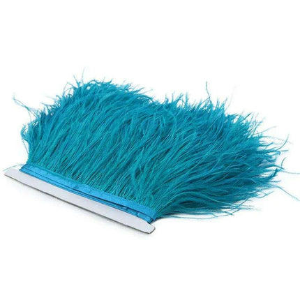 Luxe Ostrich Feather Trim for Exquisite Crafting and Design - Très Elite