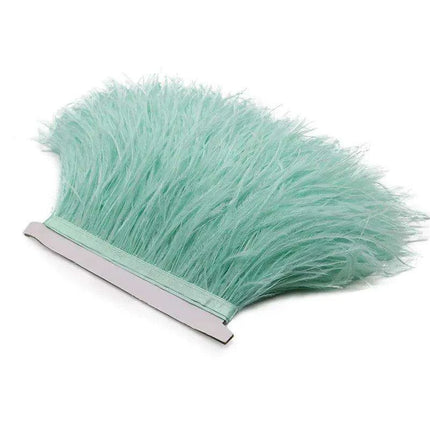 Luxe Ostrich Feather Trim for Exquisite Crafting and Design - Très Elite