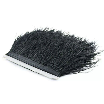 Luxe Ostrich Feather Trim for Exquisite Crafting and Design - Très Elite
