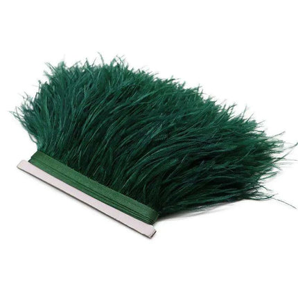 Luxe Ostrich Feather Trim for Exquisite Crafting and Design - Très Elite