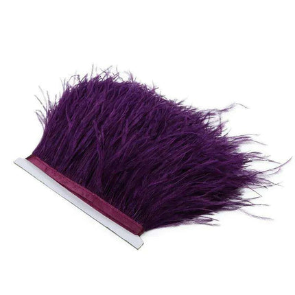 Luxe Ostrich Feather Trim for Exquisite Crafting and Design - Très Elite
