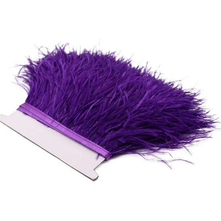Luxe Ostrich Feather Trim for Exquisite Crafting and Design - Très Elite