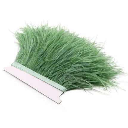 Luxe Ostrich Feather Trim for Exquisite Crafting and Design - Très Elite