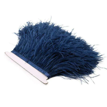 Luxe Ostrich Feather Trim for Exquisite Crafting and Design - Très Elite