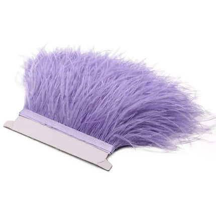 Luxe Ostrich Feather Trim for Exquisite Crafting and Design - Très Elite