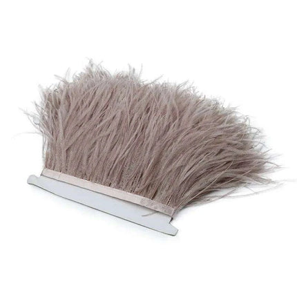 Luxe Ostrich Feather Trim for Exquisite Crafting and Design - Très Elite