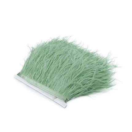 Luxe Ostrich Feather Trim for Exquisite Crafting and Design - Très Elite
