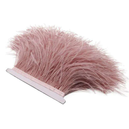 Luxe Ostrich Feather Trim for Exquisite Crafting and Design - Très Elite