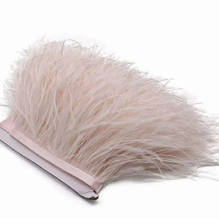 Luxe Ostrich Feather Trim for Exquisite Crafting and Design - Très Elite