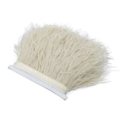 Luxe Ostrich Feather Trim for Exquisite Crafting and Design - Très Elite