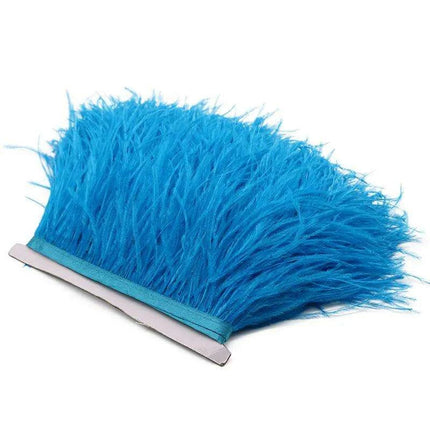 Luxe Ostrich Feather Trim for Exquisite Crafting and Design - Très Elite