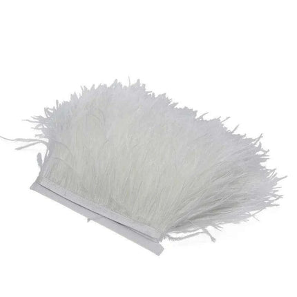 Luxe Ostrich Feather Trim for Exquisite Crafting and Design - Très Elite
