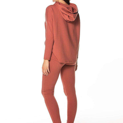 Luxe Polish Knit Hooded Sweatshirt for Ultimate Comfort