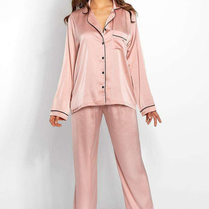 Luxe Satin Pajama Set for Women by Momenti Per Me - Très Elite