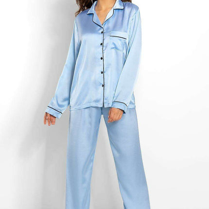 Luxe Satin Pajama Set for Women by Momenti Per Me - Très Elite