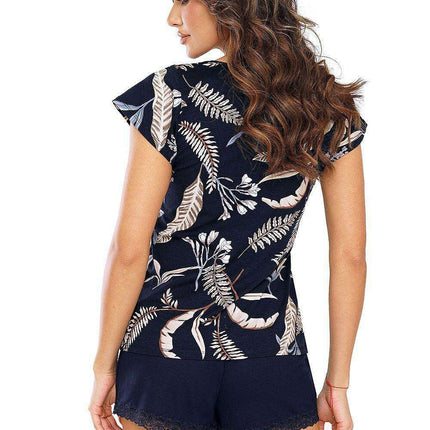 Luxe Summer Lace Pajama Ensemble - Très Elite
