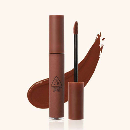 Luxe Velvet Hydrating Lip Tint - 3CE Bitter Hour 4g - For Plump and Vibrant Lips - Très Elite