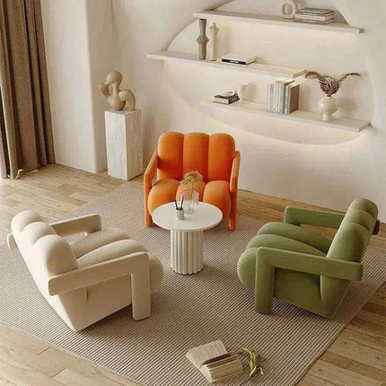 Luxe Velvet Retreat Lounge Chair - Stylish Comfort for Modern Living- Très Elite- Très Elite