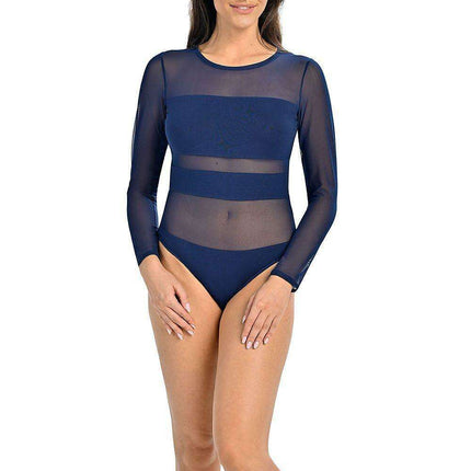 Luxe Viscose-Infused Sheer Mesh Sculpting Bodysuit - Très Elite