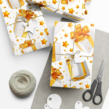 Luxurious Artisan 3D Holiday Gift Wrap Set - Crafted in the USA