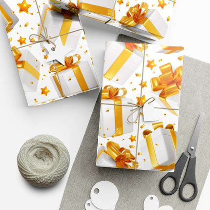 Luxurious Artisan 3D Holiday Gift Wrap Set - Crafted in the USA