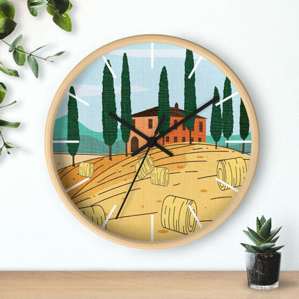 Luxurious Artisan Wooden Wall Clock - A Perfect Fusion of Elegance and Functionality