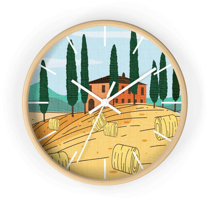 Luxurious Artisan Wooden Wall Clock - A Perfect Fusion of Elegance and Functionality