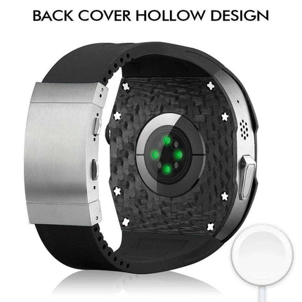 Luxurious Carbon Fiber Upgrade Set for Apple Watch: Elevate Your Style and Protection - Très Elite