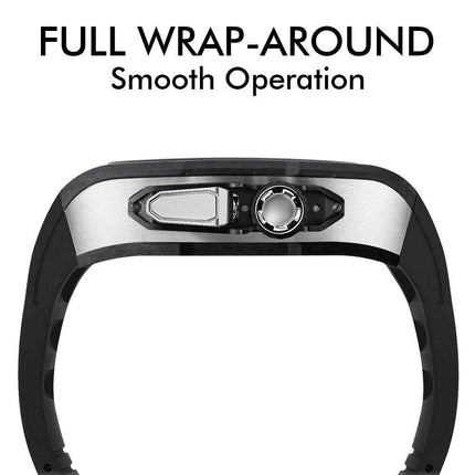 Luxurious Carbon Fiber Upgrade Set for Apple Watch: Elevate Your Style and Protection - Très Elite