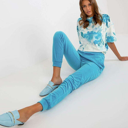 Luxurious Chic Parisian Velour Outfit Set For Women - Très Elite