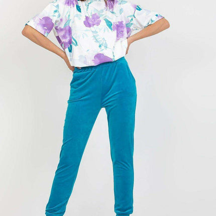 Luxurious Chic Parisian Velour Outfit Set For Women