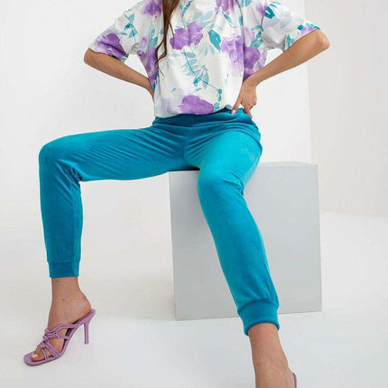 Luxurious Chic Parisian Velour Outfit Set For Women - Très Elite