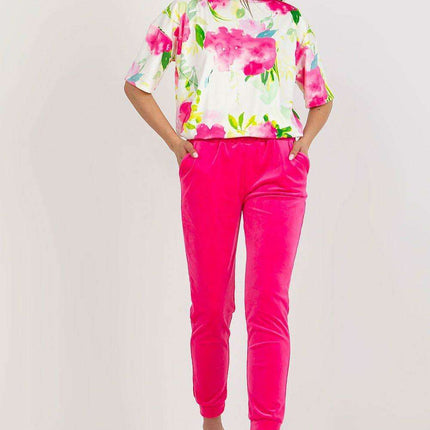 Luxurious Chic Parisian Velour Outfit Set For Women