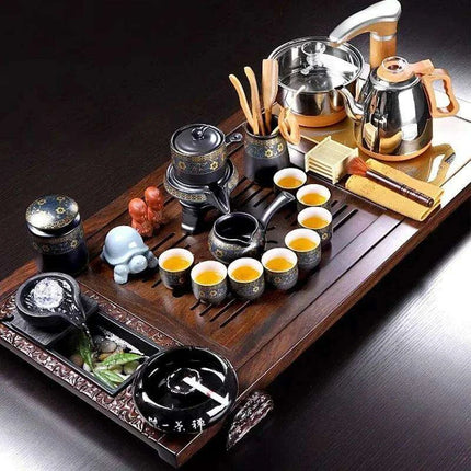 Luxurious Chinese Kung Fu Tea Set: Transform Your Tea Brewing Rituals - Très Elite
