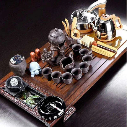 Luxurious Chinese Kung Fu Tea Set: Transform Your Tea Brewing Rituals - Très Elite