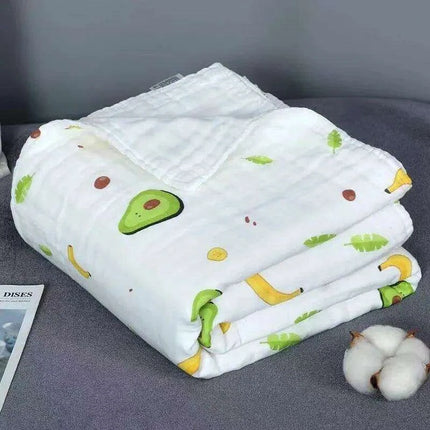 Luxurious Cotton Baby Towel and All-Season Blanket Duo - Comfort for Every Stage of Your Child's Growth - Très Elite