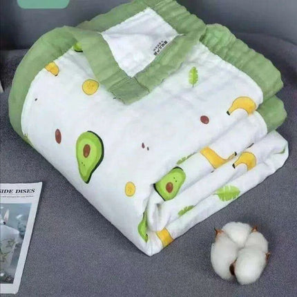 Luxurious Cotton Baby Towel and All-Season Blanket Duo - Comfort for Every Stage of Your Child's Growth - Très Elite