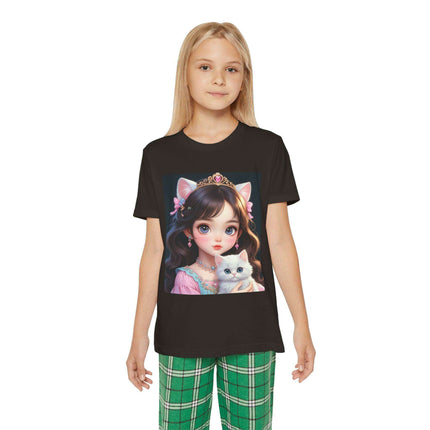 Luxurious Cotton Holiday Ensemble for Young Fashionistas