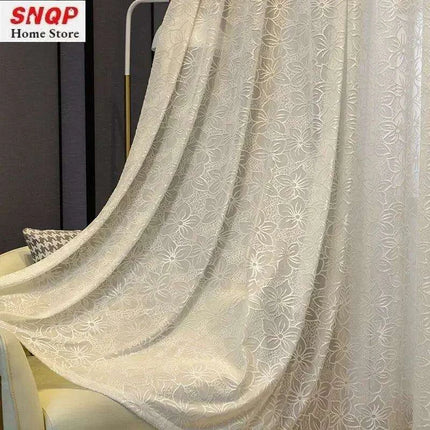 Luxurious Customizable White Tulle and Lace Window Treatments for Sophisticated Interiors - Très Elite