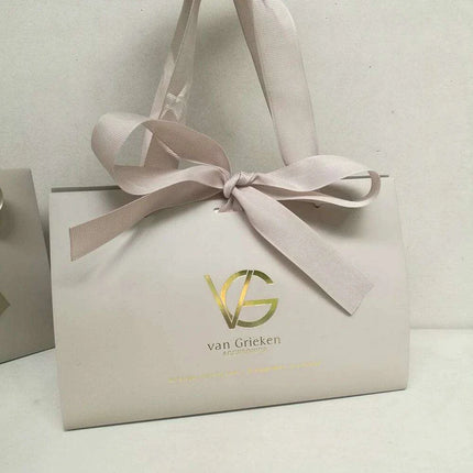 Luxurious Customized Paper Gift Bags - Set of 500 Luxe Pieces - Très Elite