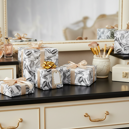 Luxurious Eco-Conscious Custom Gift Wrap: Crafted in the USA with Personalized Printing Options - Très Elite