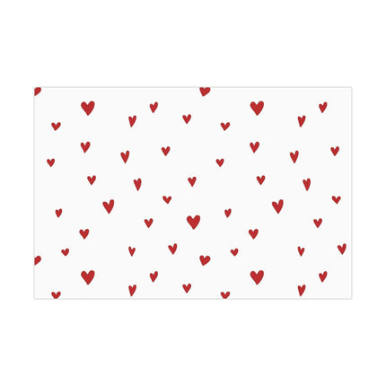 Luxurious Eco-Friendly Valentine Gift Wrapping Paper - Crafted in the USA..